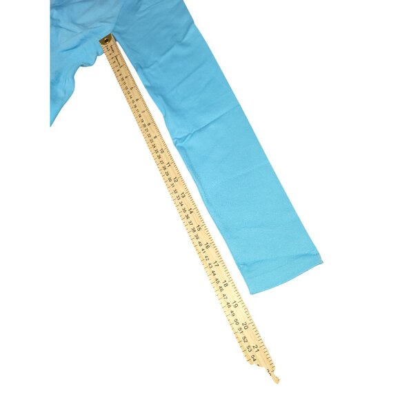 PrettyLittleThing Bright Blue Sport Seamless Bust Detail Zip-Up Jacket Size L - Picture 8 of 8